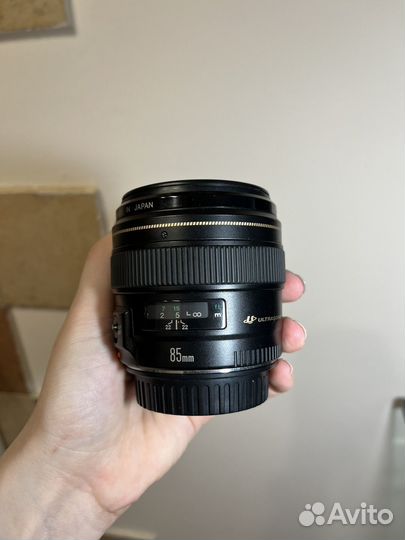 Объектив canon ef 85mm f1.8 usm