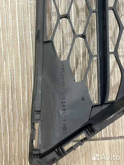 Нижняя решетка Бампера mazda 6 gh