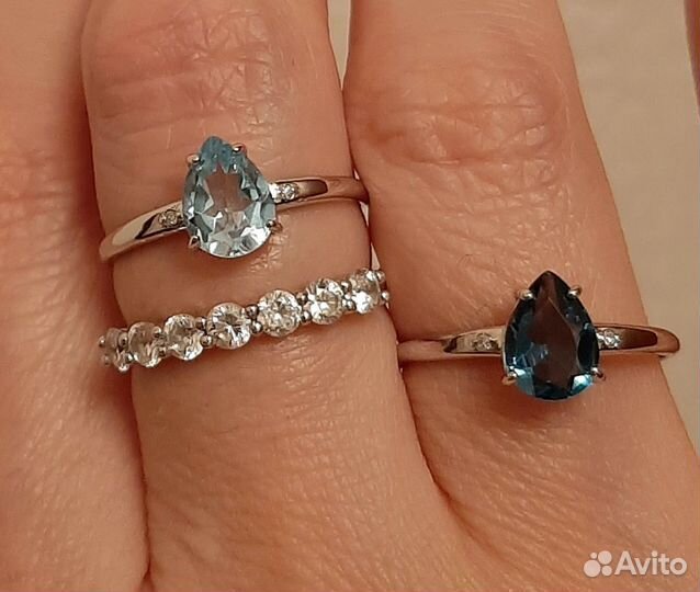 Золотое кольцо с бриллиантами 585 новое