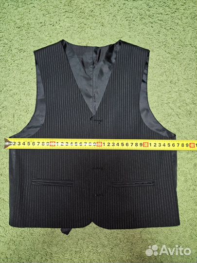 Пиджак школьный для мальчика р134 черный