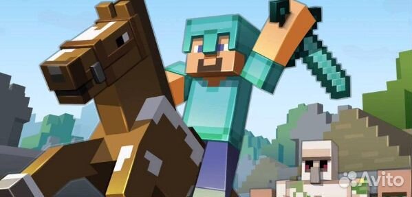 Minecraft для PS4/PS5 Майнкрафт на русском