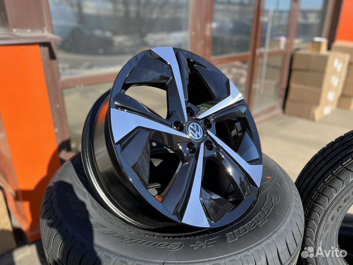 Новые диски R18 на Volkswagen Tiguan Skoda Karoq