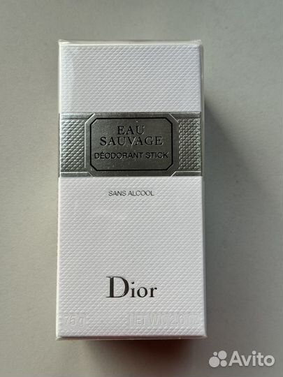 Дезодарант -стик Dior EAU Sauvage