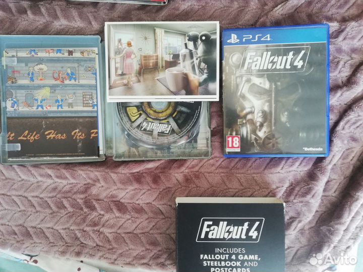 Игровые диски на ps4