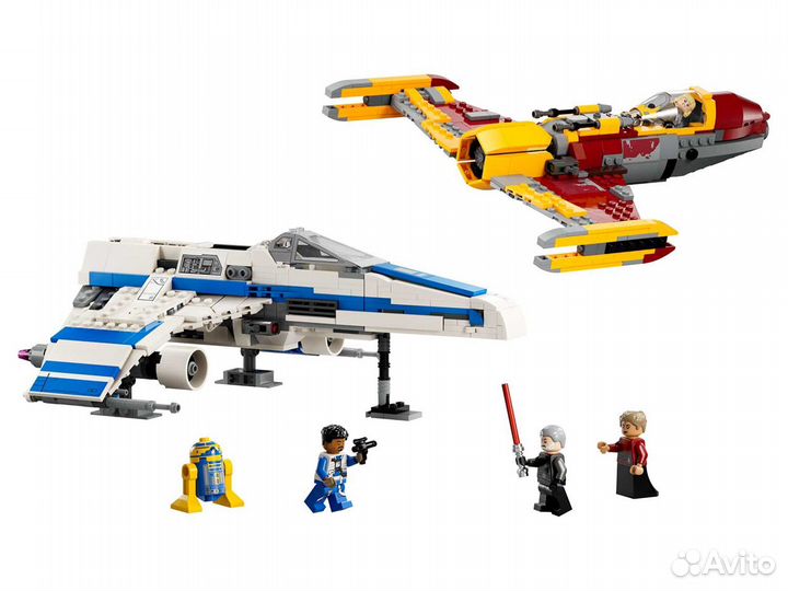 Lego Star Wars Лего 75364 E-wing против Шин Хати