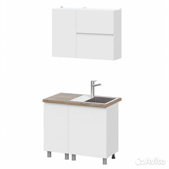 Модульная кухня Одри 1 м. Комплект 3