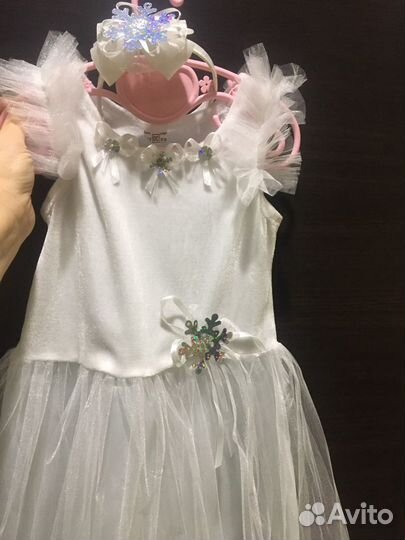 Карнавальный костюм снежинки