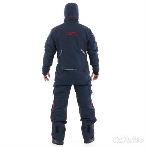 Комбинезон утепленный DragonFly Extreme Сине-красн