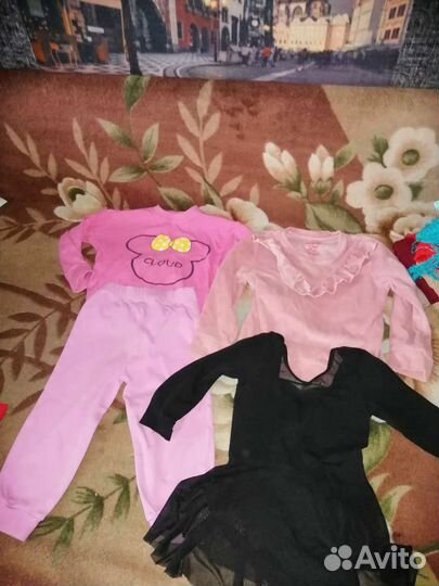 Вещи пакетом на девочку 4, 5,лет