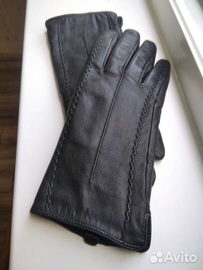 Перчатки кожа