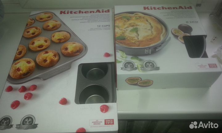 KitchenAid формы для кексов, разъемная форма