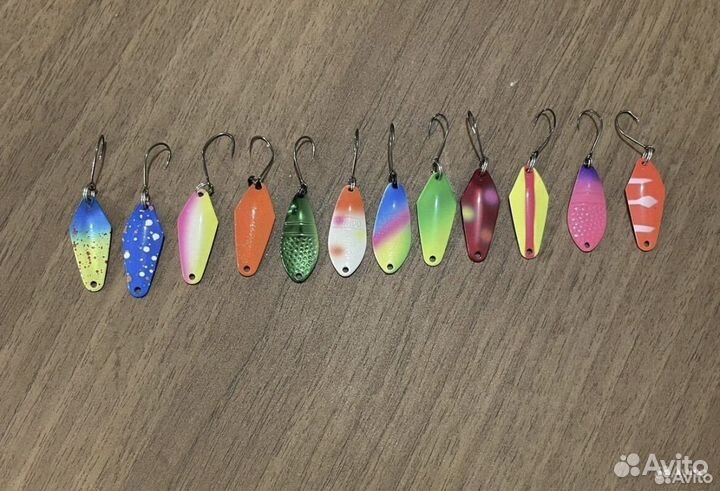 Форелевые блесна