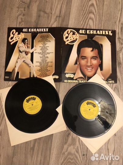 Elvis presley lp пластинки часть 2