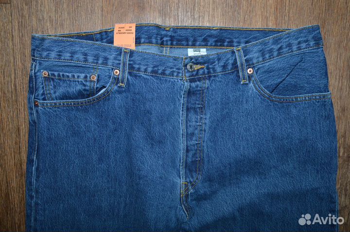 Джинсы Levis 501 W40 L34, модель 2002г, Old school