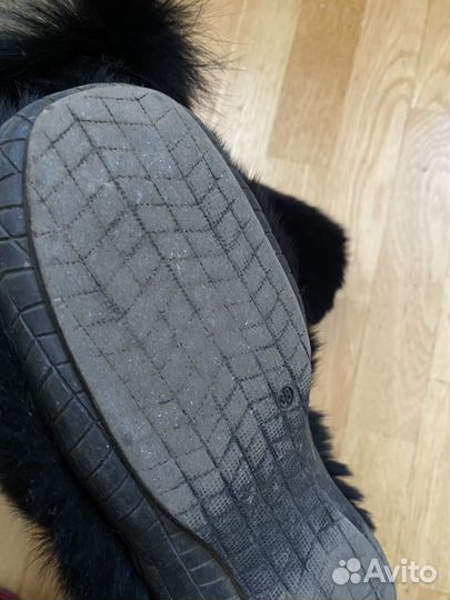 Сапоги из меха