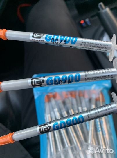 Термопаста GD900 для процессора / видеокарты