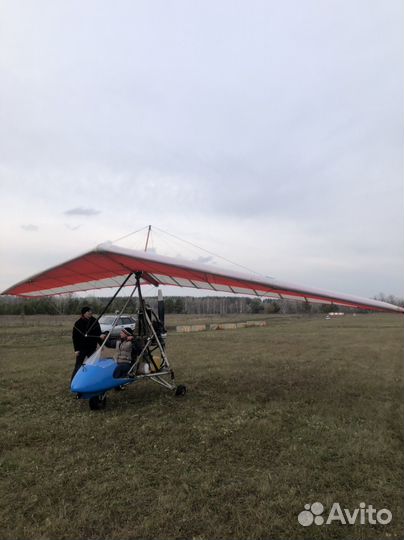 Дельталет с прицепом, мотодельтаплан