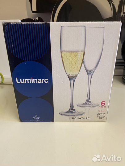 Бокалы для шампанского luminarc