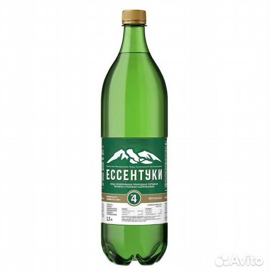 Опт - Минеральная вода Ессентуки №4 газированная