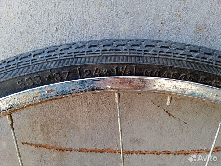 Колесо переднее 24