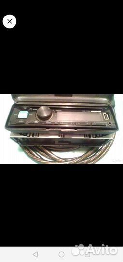 Автомагнитола Alpine CDE - 170 R и кроссоверы DLS