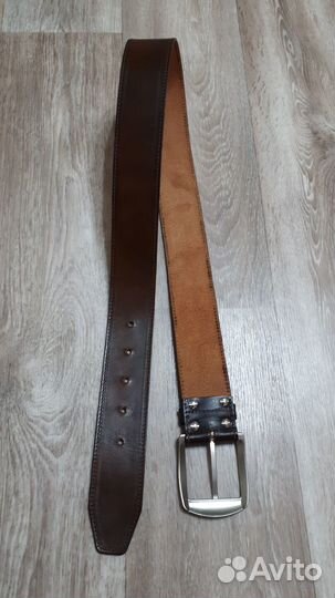 Кожаный ремень ручной работы