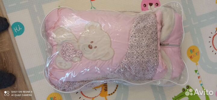 Конверт на выписку зимний для девочки