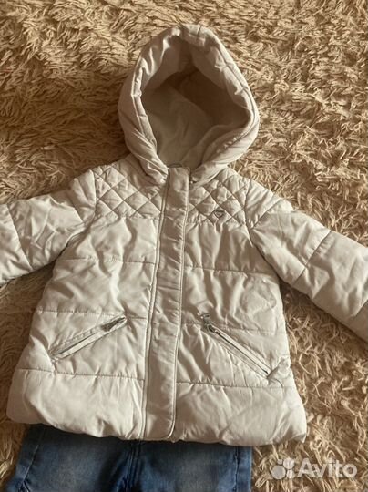 Куртка zara 98 и джинсы 92