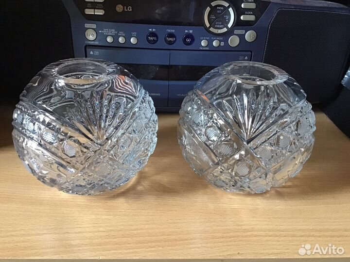 Вазы хрустальные СССР