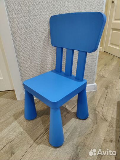 Детский стол и стульчик Икеа Маммут