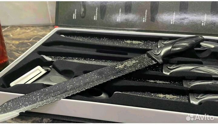 Набор кухонных ножей 6 предметов