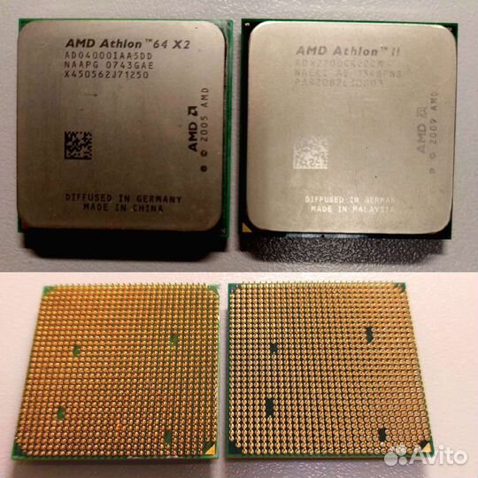 Процессоры AMD и intel