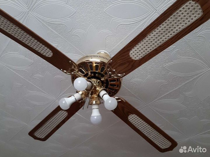 Люстра с вентилятором