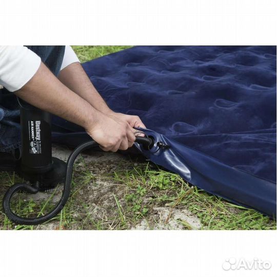 Матрас надувной Bestway 203х183х22см кровать/Новый