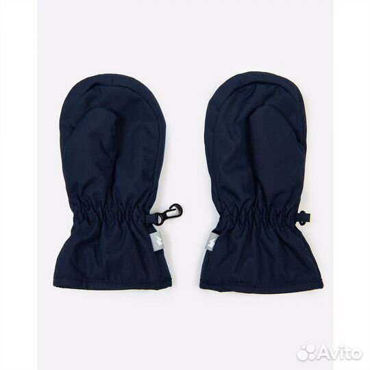 Варежки детские 86-92 новые черные