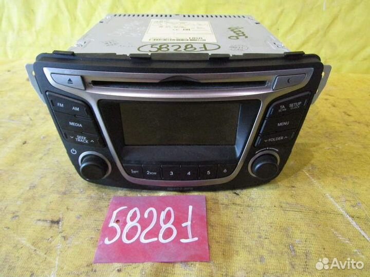 Магнитола Hyundai Solaris 10-17г 58281