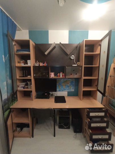 Стол-стенка для школьника