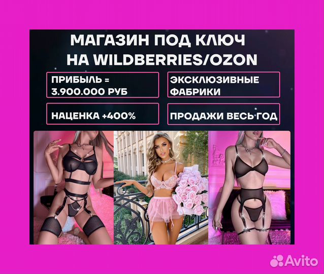 Магазин на wildberries под ключ. Доход 1.4 млн р