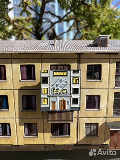 Значок Спартак. Панелька. Фосфор