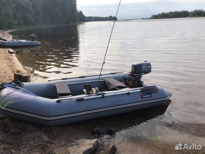 Продам комплект лодку с мотором