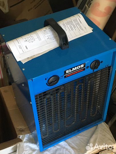 Elmos новая 3 фазная тепловая пушка