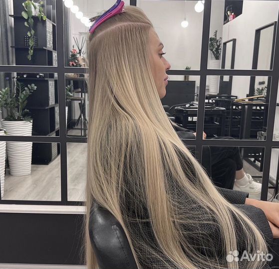 Наращивание волос Premium