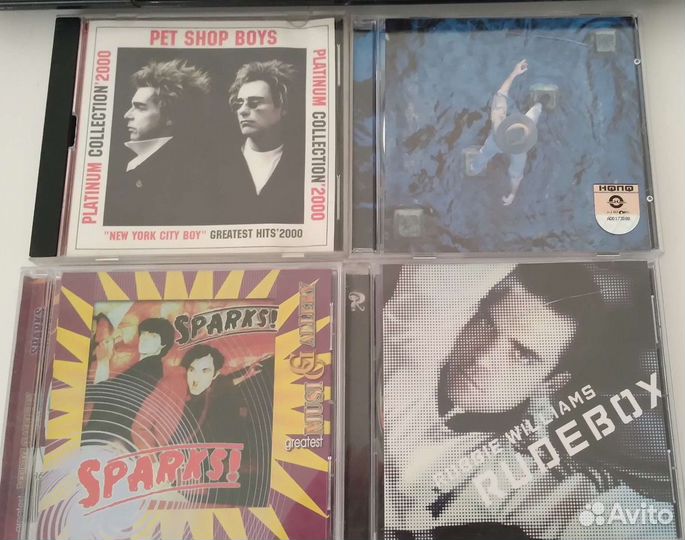 Cd зарубежная музыка: pop, rock, sound tracks