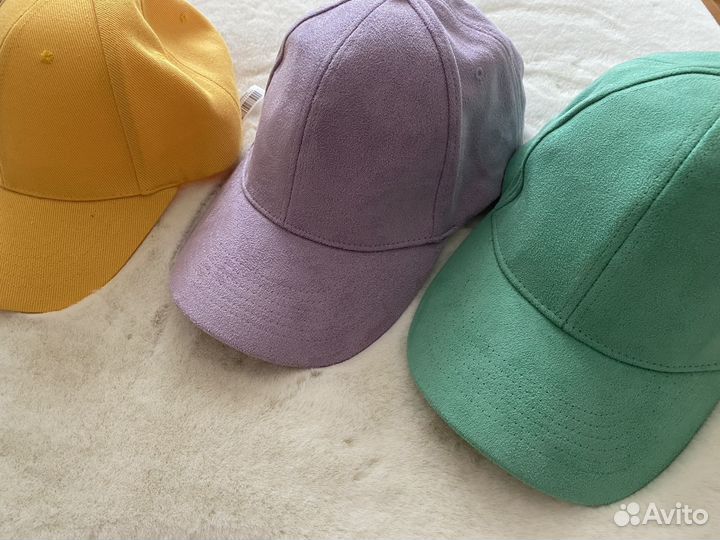 Кепка новая (замша)