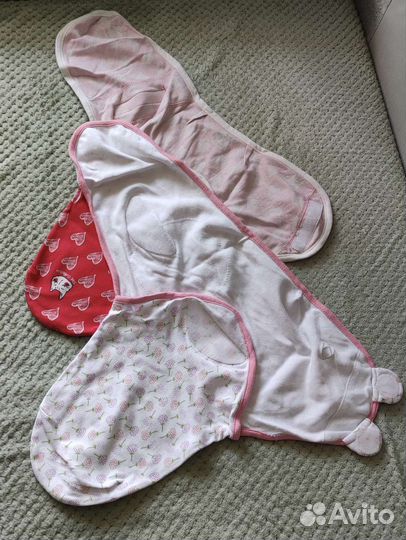 Пелёнка кокон для новорожденных