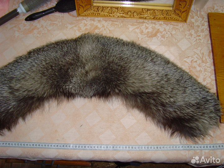 Воротник чернобурка