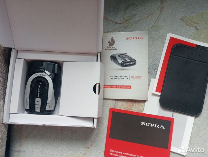Радар детектор supra DRS-iG 77 VST
