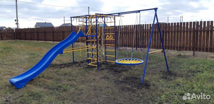Детская игровая площадка «Орбита с Паутинкой»