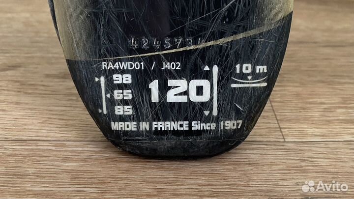 Горные лыжи детские 120 см с ботинками