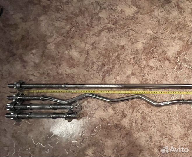 Блины, грифы, тренажеры